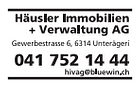 Häusler Immobilien und Verwaltungs AG