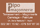 Pipo Maçonnerie